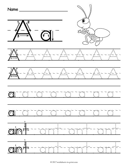 tracing-letter-a-worksheet